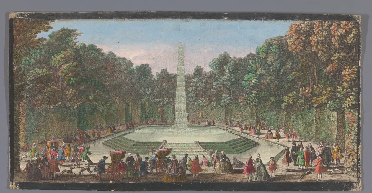 Vue sur la Fontaine de l