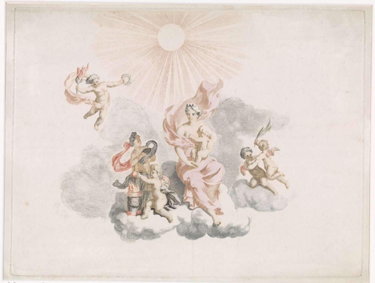 Hercule allaité par Junon - Anonymous