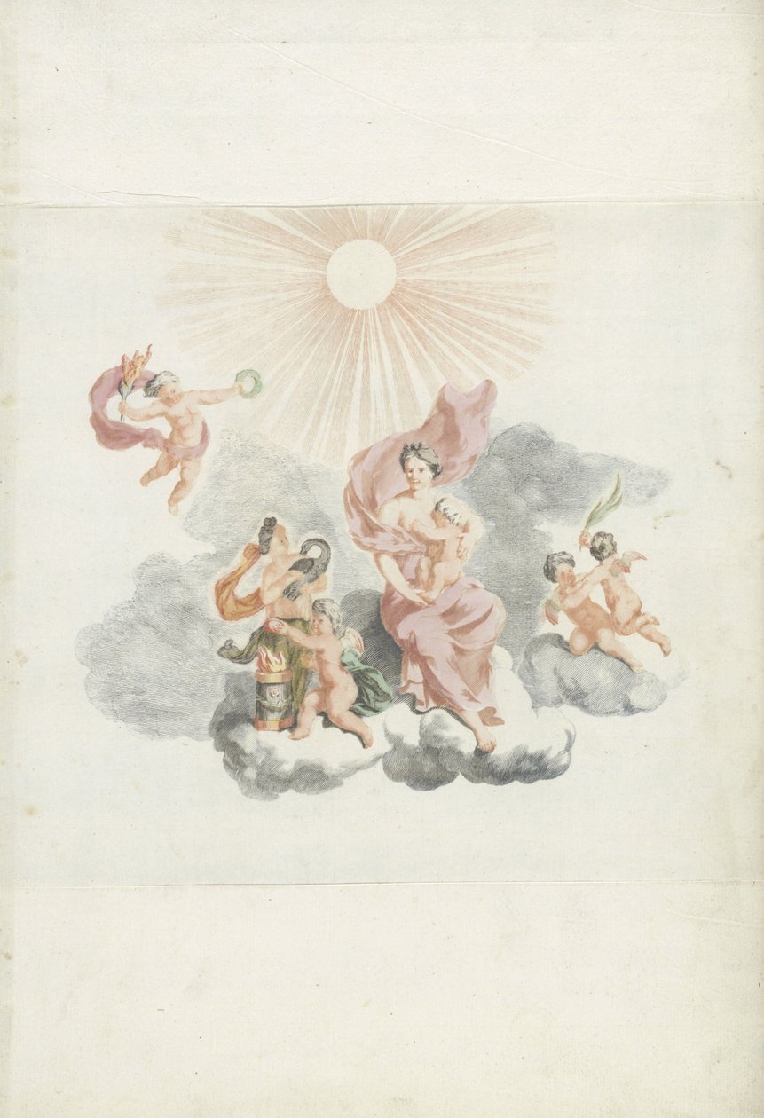 Hercule allaité par Junon - Anonymous