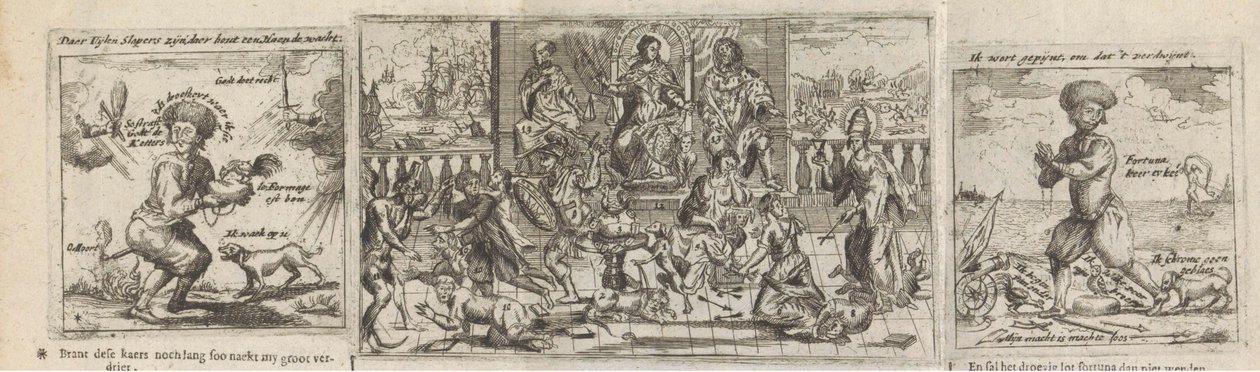 Théâtre de la tristesse hollandaise, 1673 - Anonymous