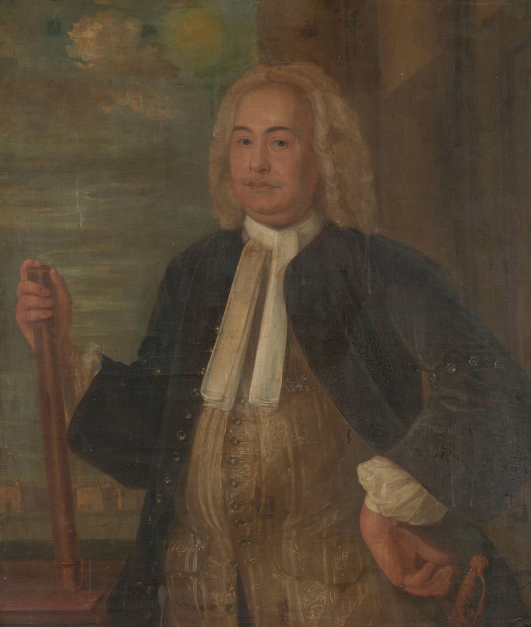 Portrait de Johannes Thedens, gouverneur général de la Compagnie néerlandaise des Indes orientales - Anonymous