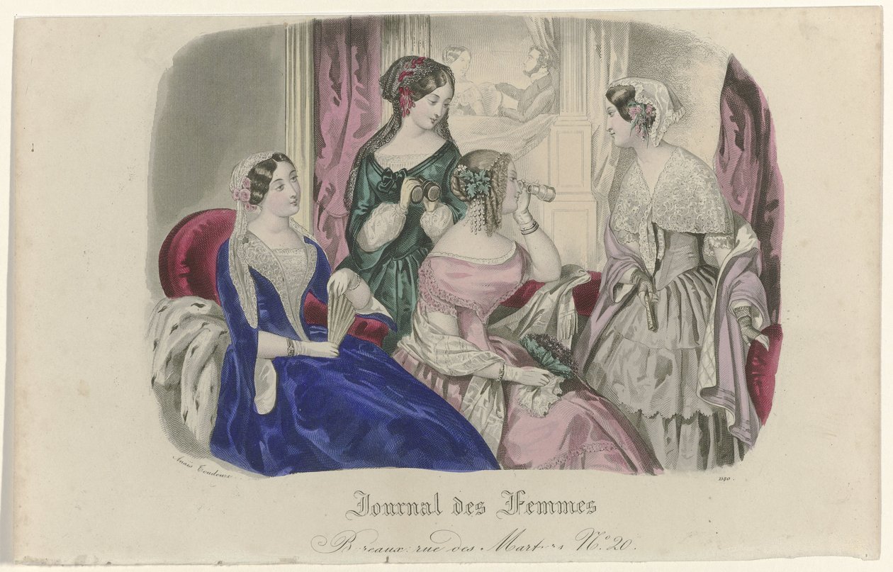 Journal des Femmes, 1840-1851, Pl. 1580 - Anonymous