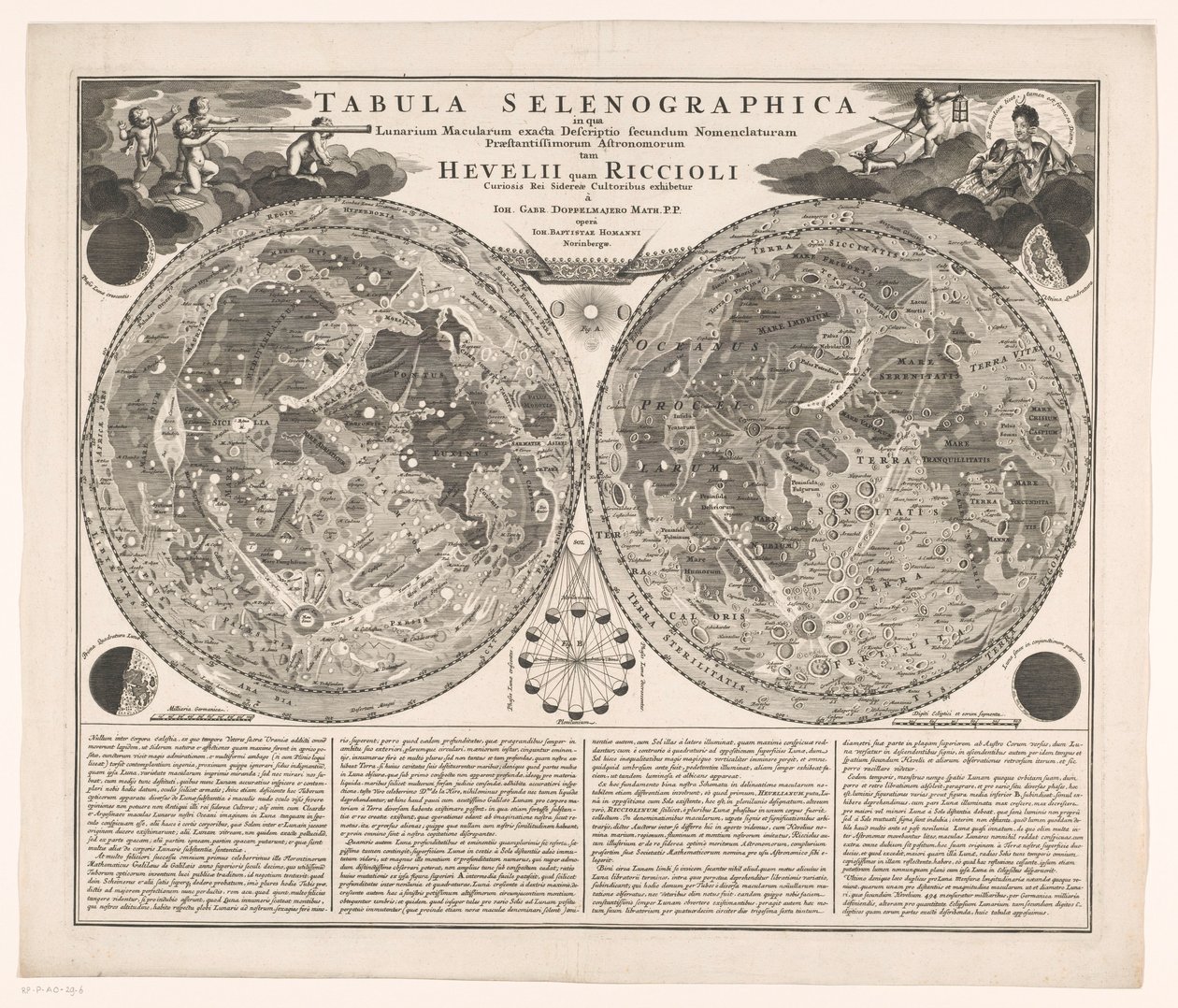 Carte de la lune - Anonymous