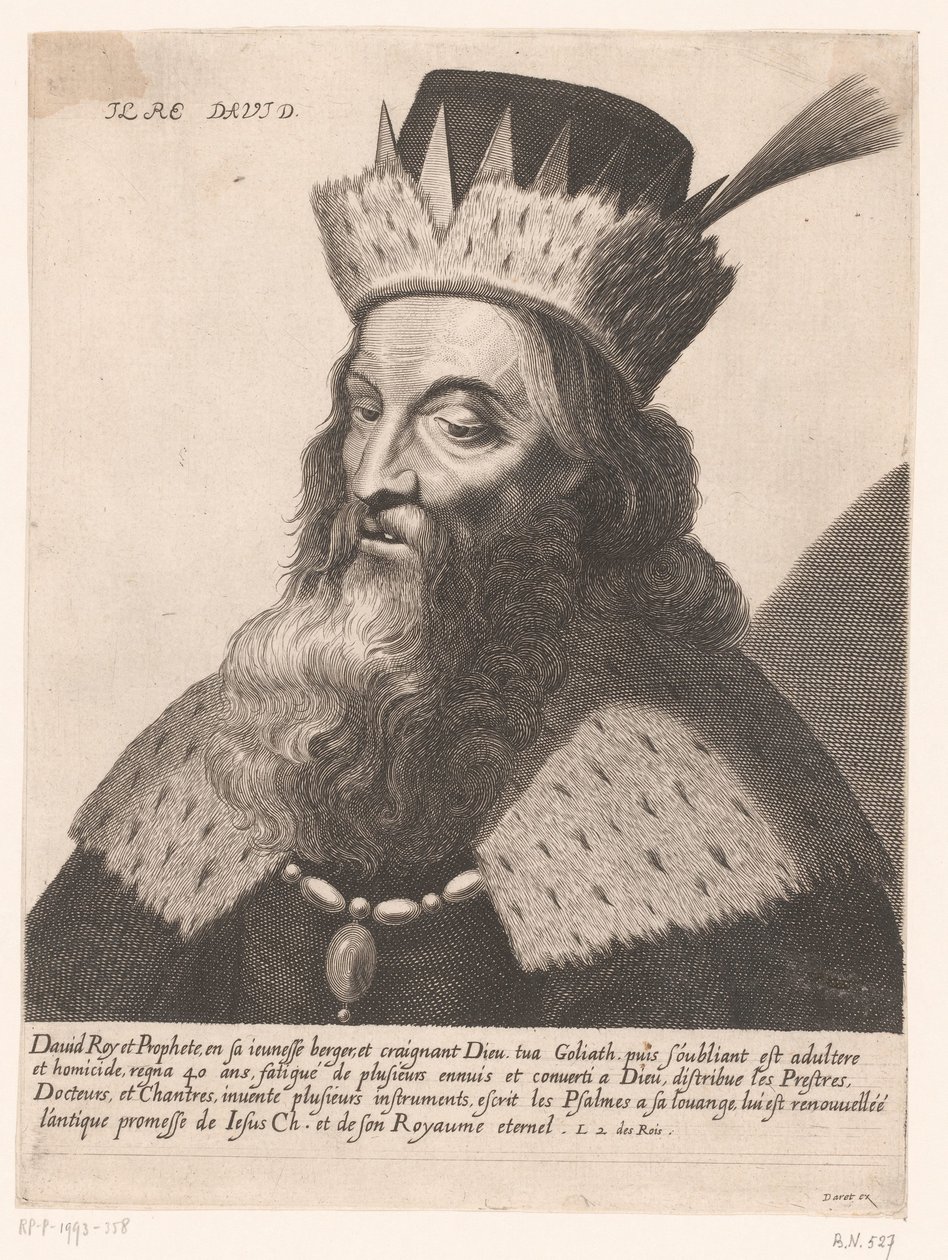 Le roi David (Portretten van koningen) - Anonymous