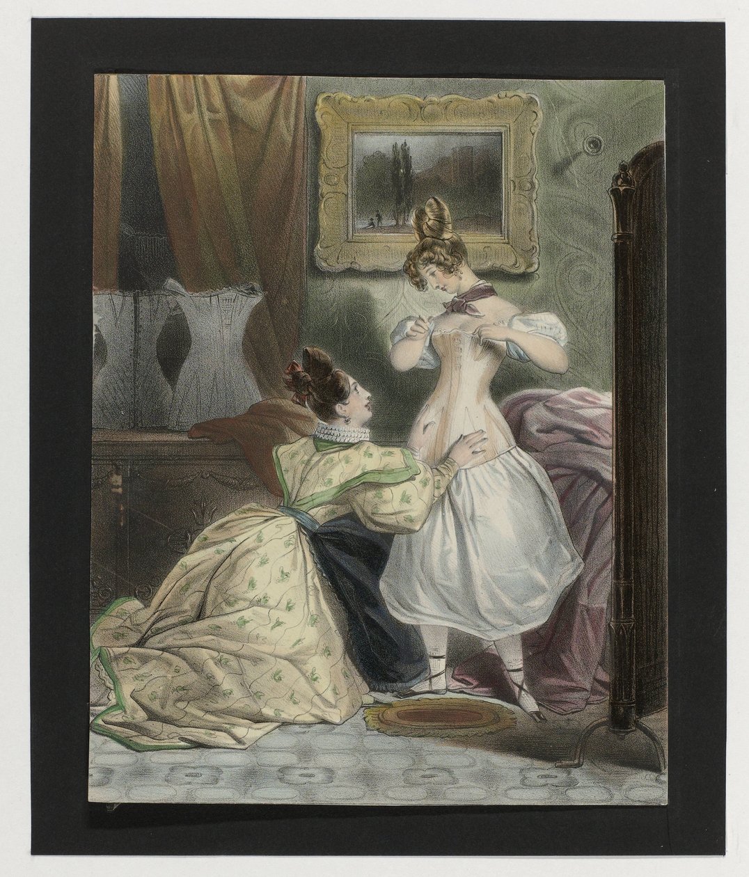 La M.de de Corsets, vers 1832 - Anonymous