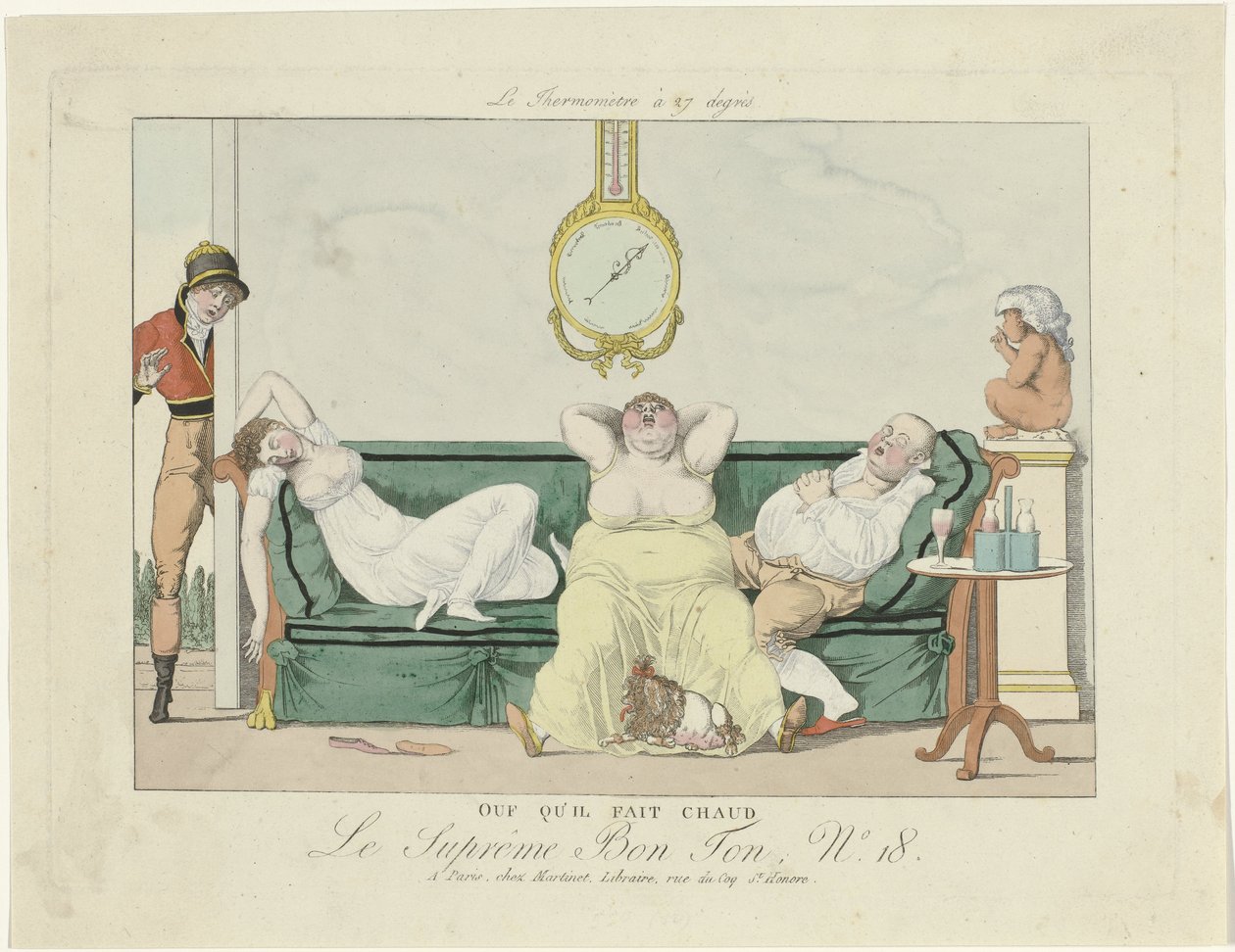 Le Suprême Bon Ton, 1800-1815, No. 18: Ouf qu