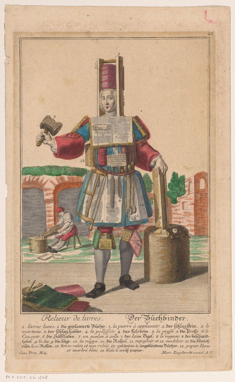 Homme avec un costume d