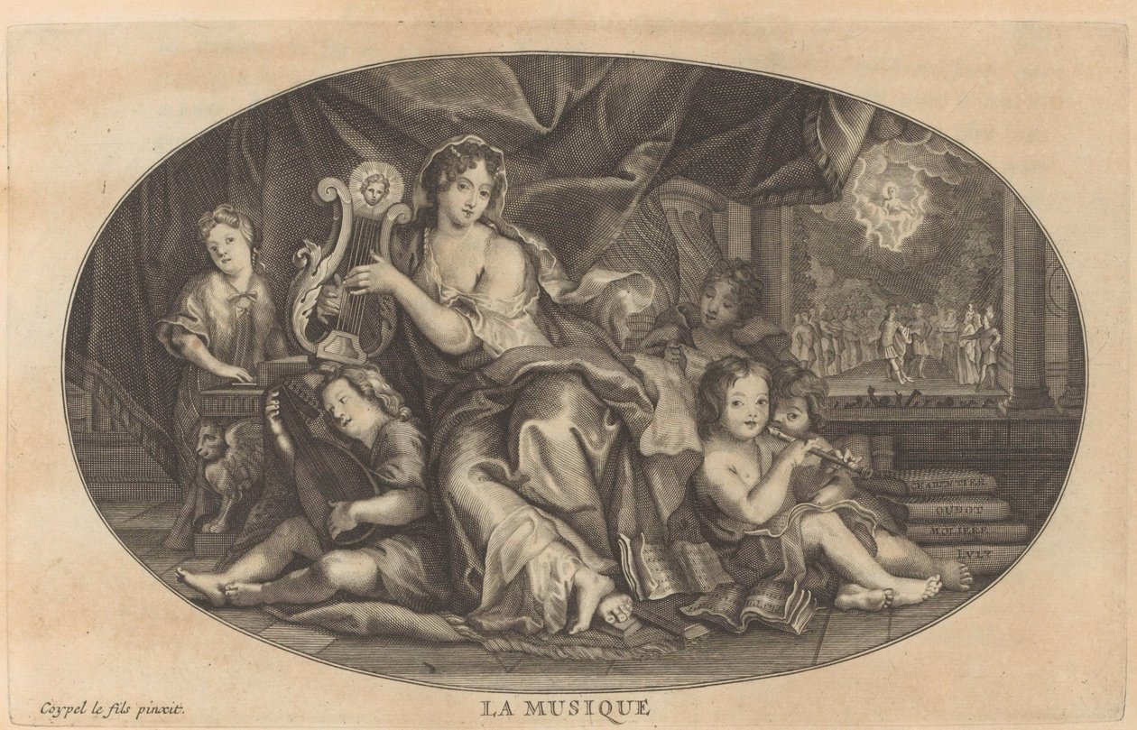Musique (série: Le Cabinet des Beaux Arts) - Anonymous