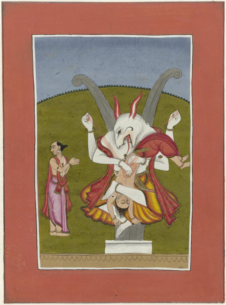 Narasimha (incarnation de Vishnu en homme-lion) - Anonymous
