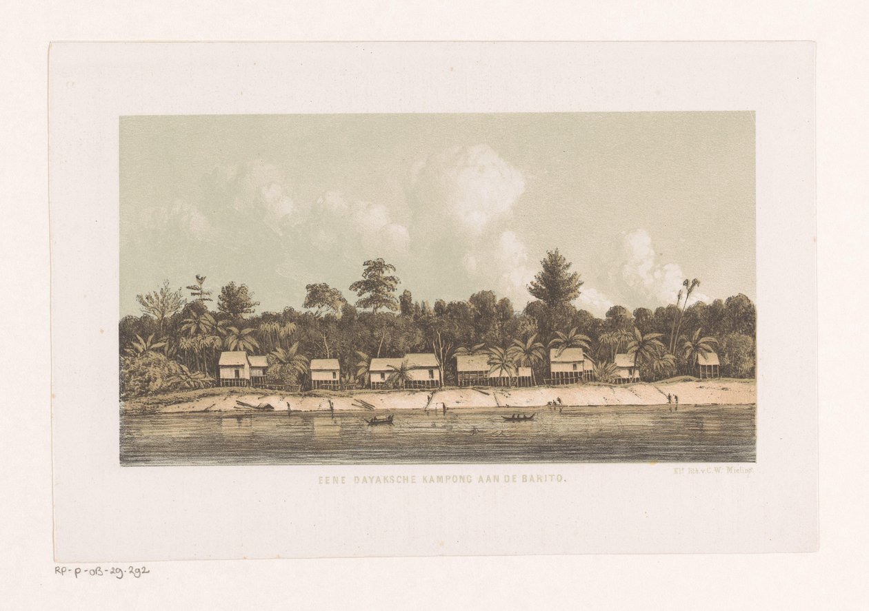 Colonie sur le Barito - Anonymous