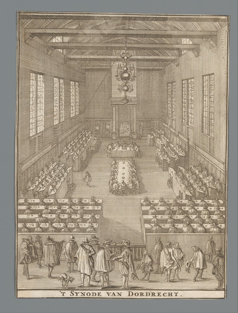 Ouverture du synode de Dordrecht, 1618 - Anonymous