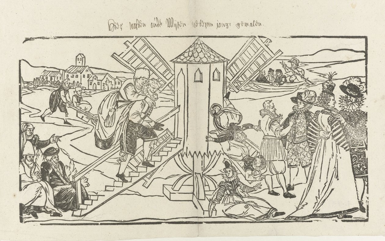 Moulin des vieilles femmes (moulin de rajeunissement) - Anonymous