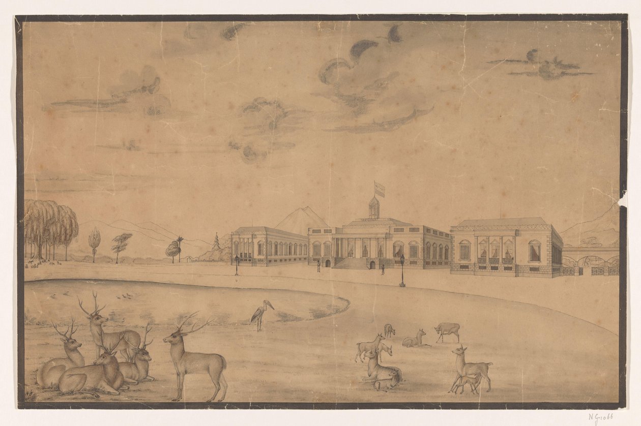 Palais du gouverneur général à Buitenzorg - Anonymous