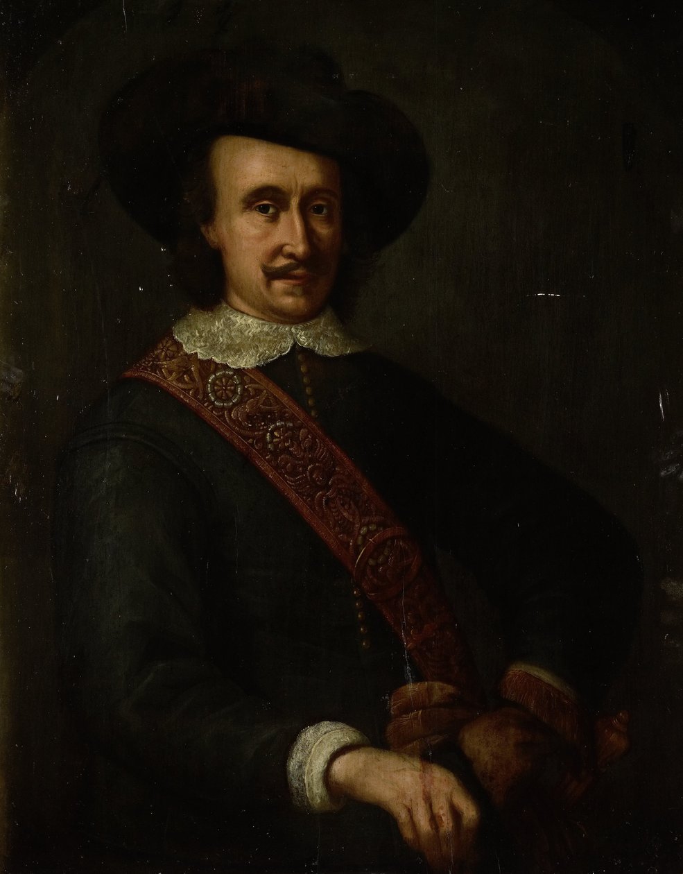 Portrait de Cornelis van der Lijn, gouverneur général des Indes orientales néerlandaises - Anonymous