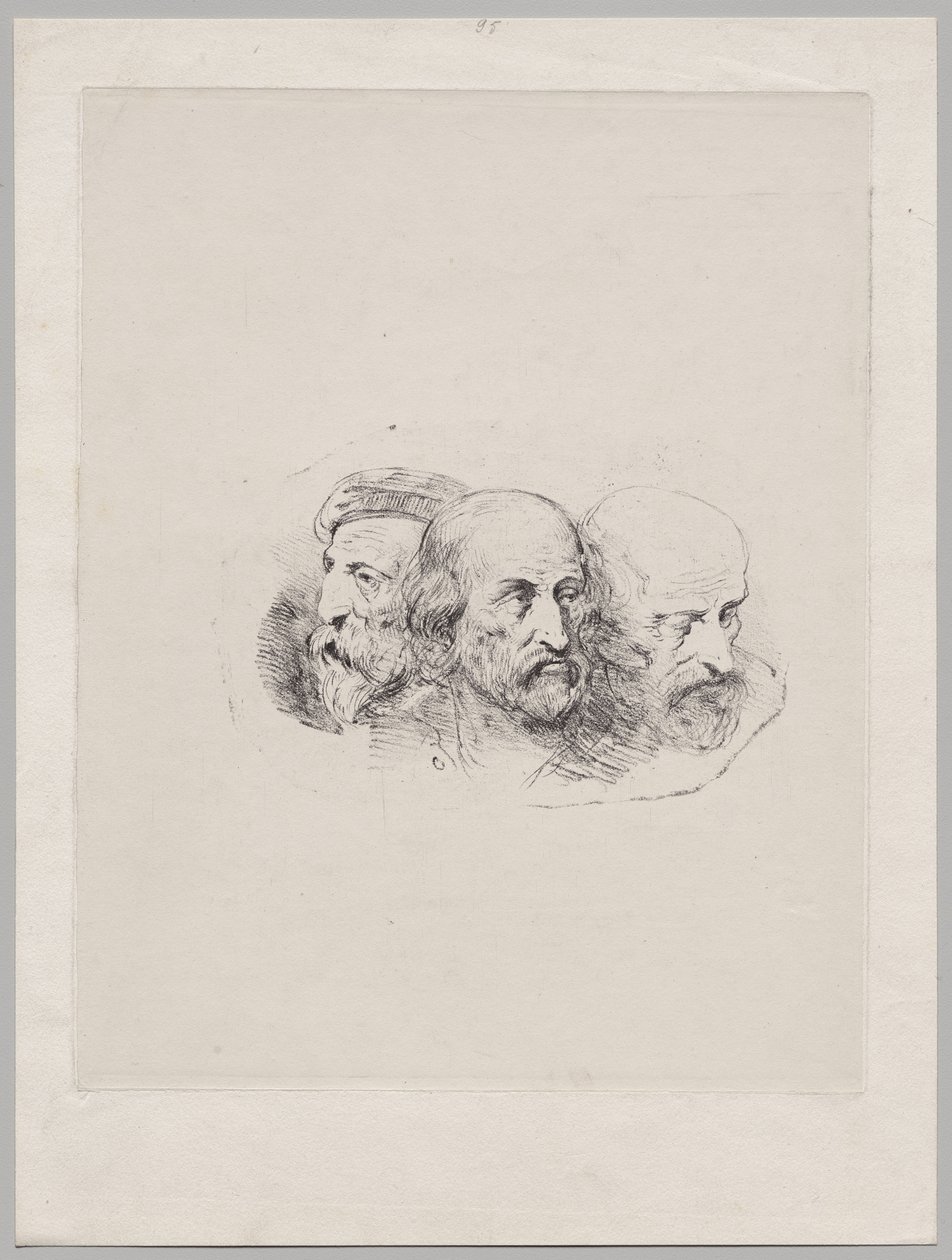 Portrait de Nicolas Toussaint Charlet - Anonymous