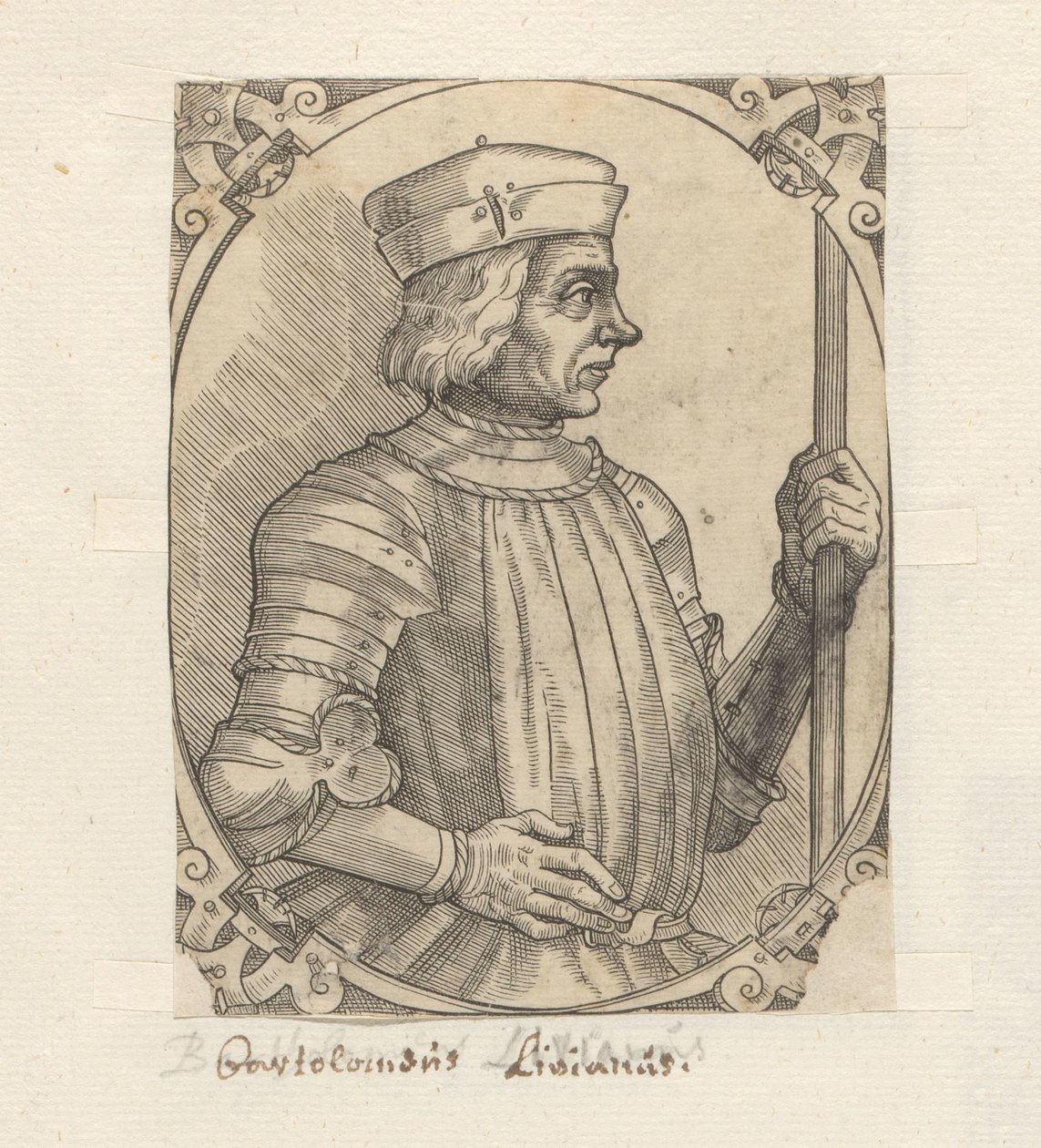 Portrait de Bartholomeus Livianus - Anonymous