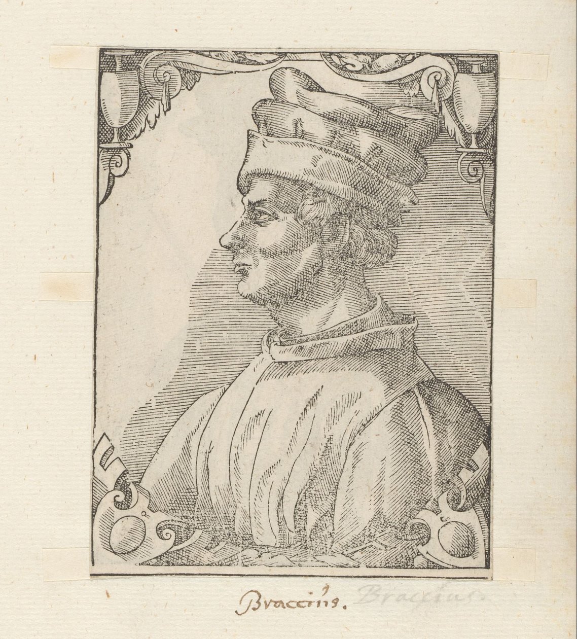 Portrait de Braccio da Montone - Anonymous