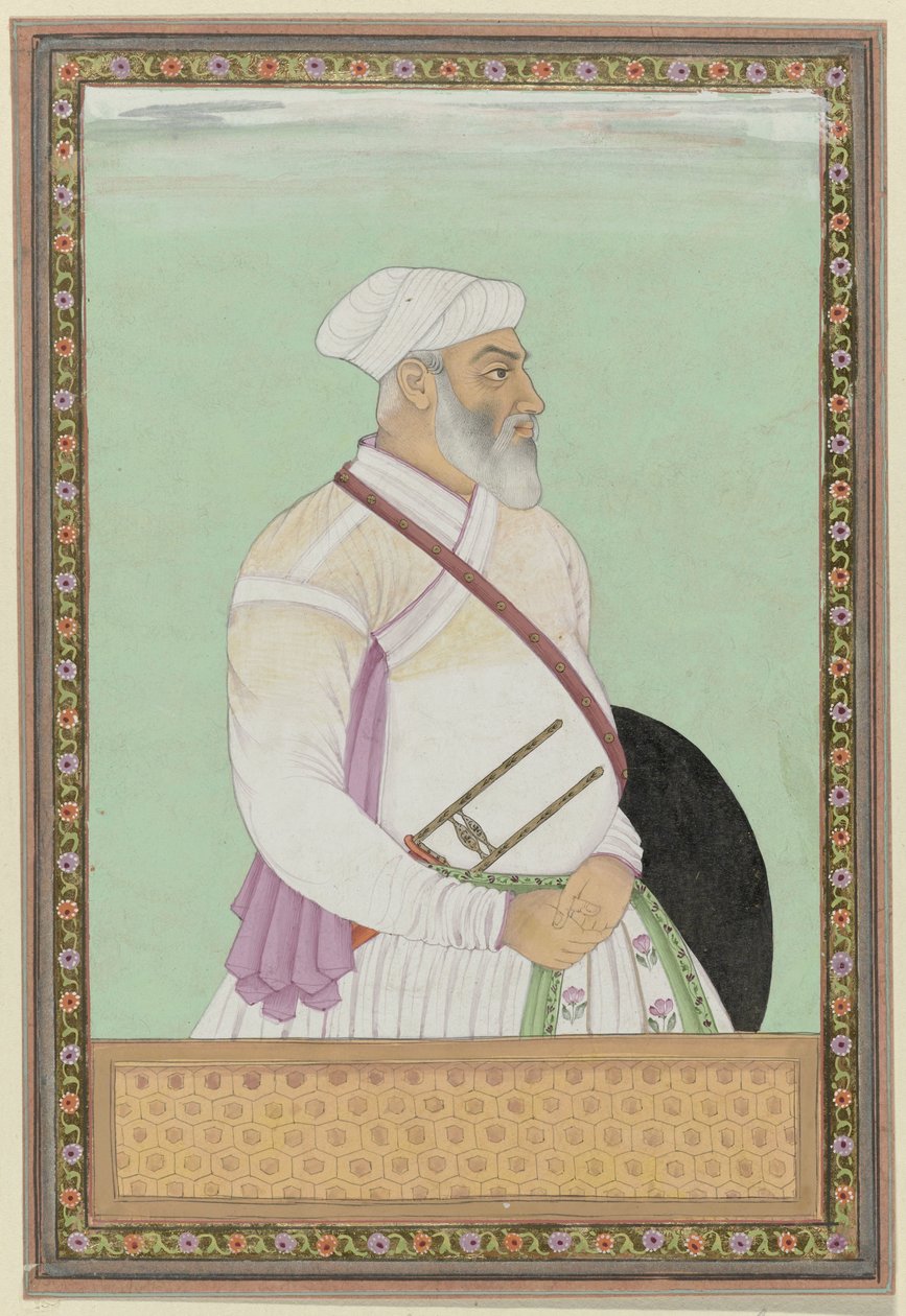 Portrait de Dalil-khan, grand vizir d