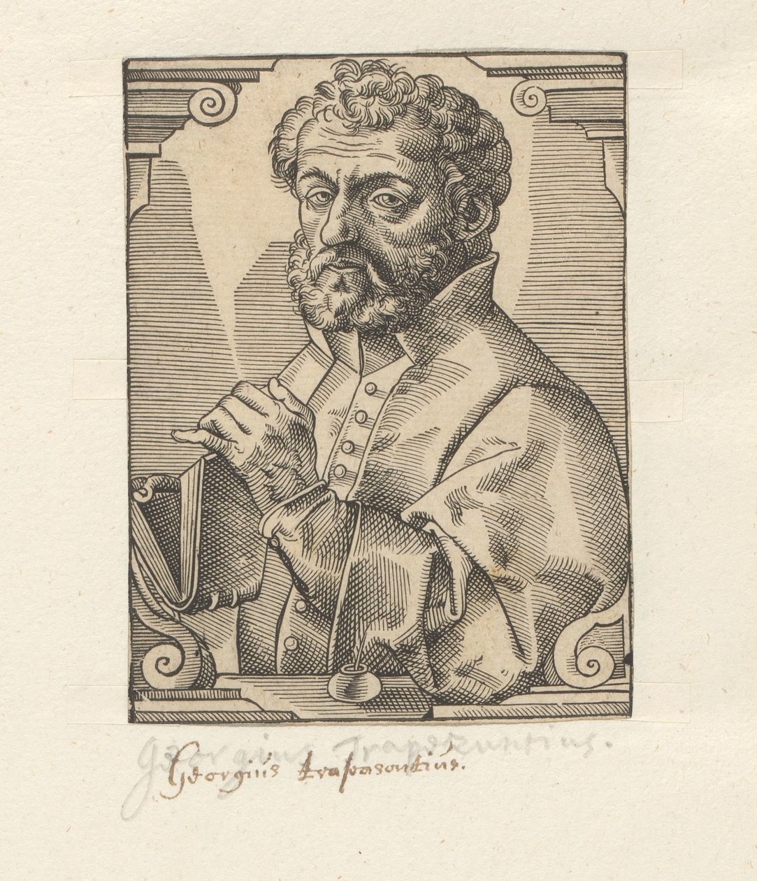 Portrait de Georges de Trébizonde - Anonymous