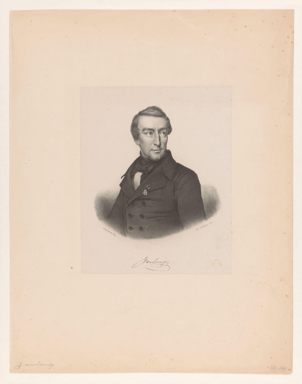 Portrait de Jacob van Lennep - Anonymous