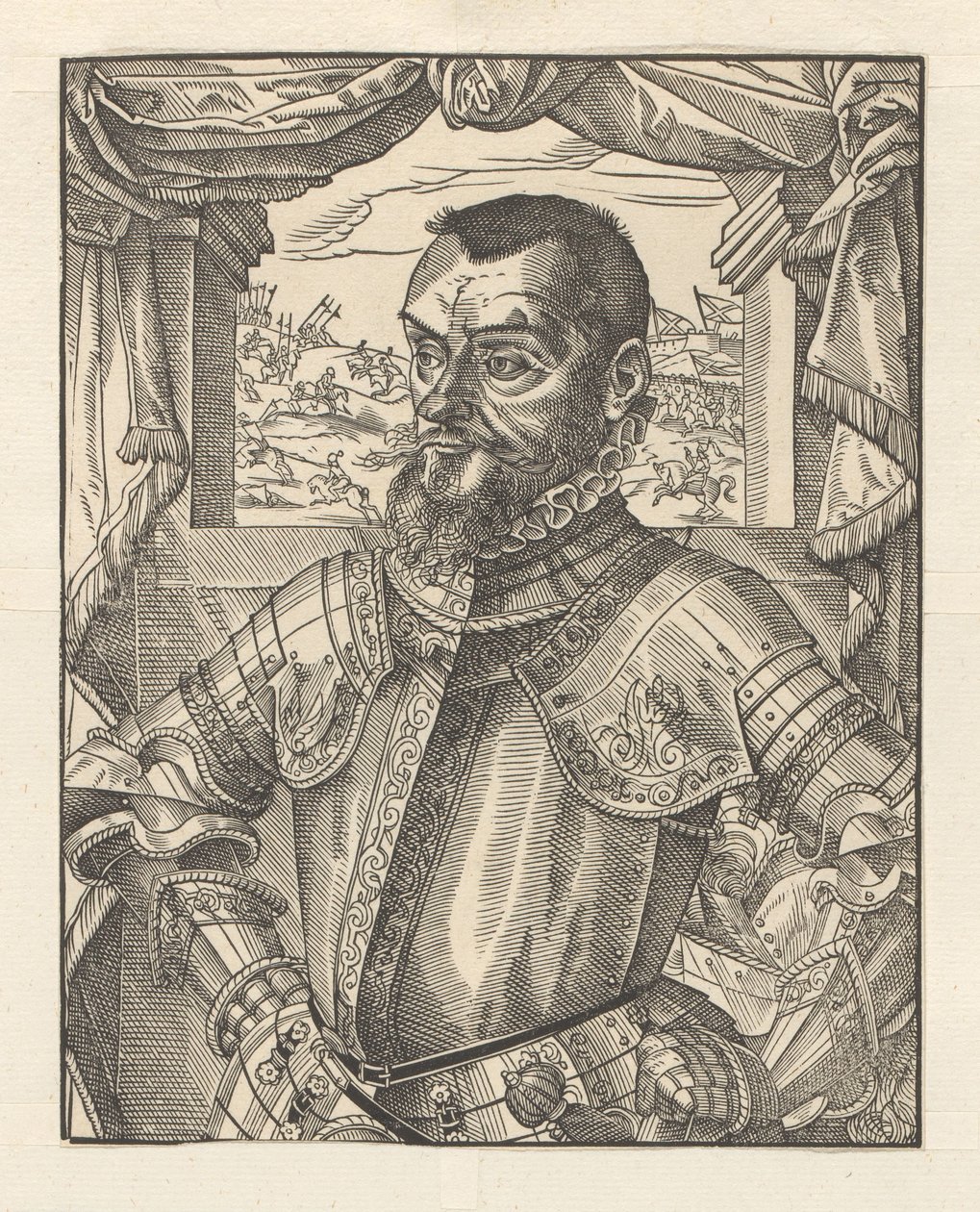 Portrait de Lazarus von Schwendi - Anonymous