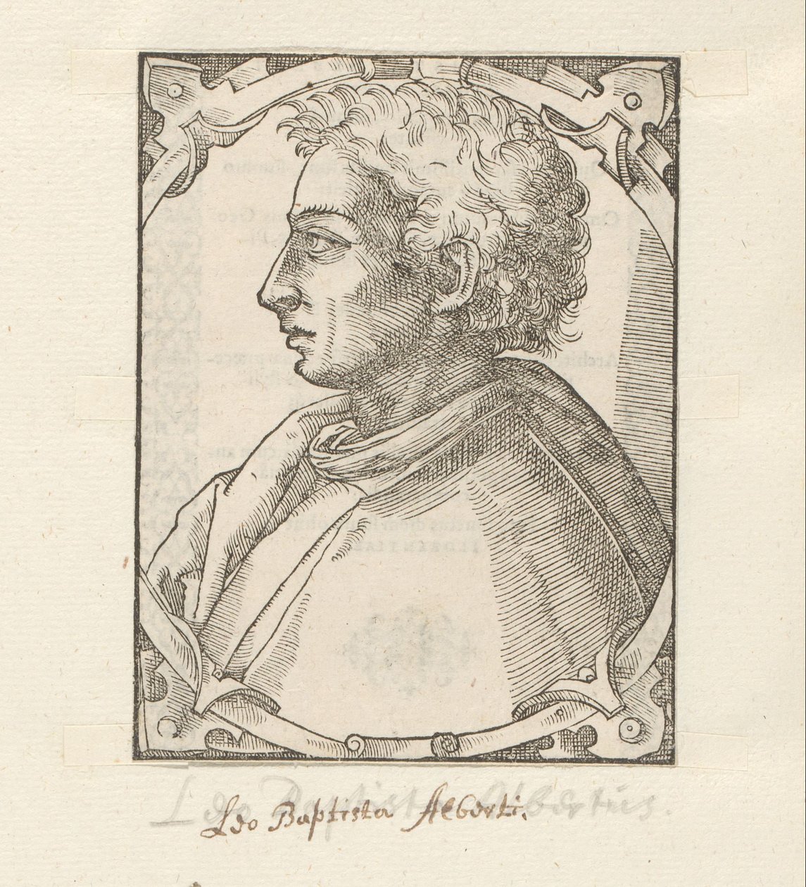 Portrait de Leon Battista Alberti - Anonymous