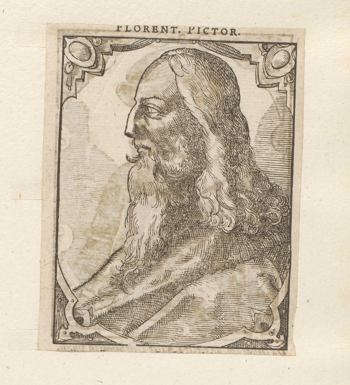 Portrait de Léonard de Vinci - Anonymous