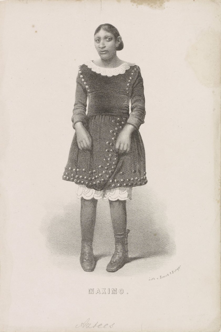 Portrait de Máximo, 1857 - Anonymous