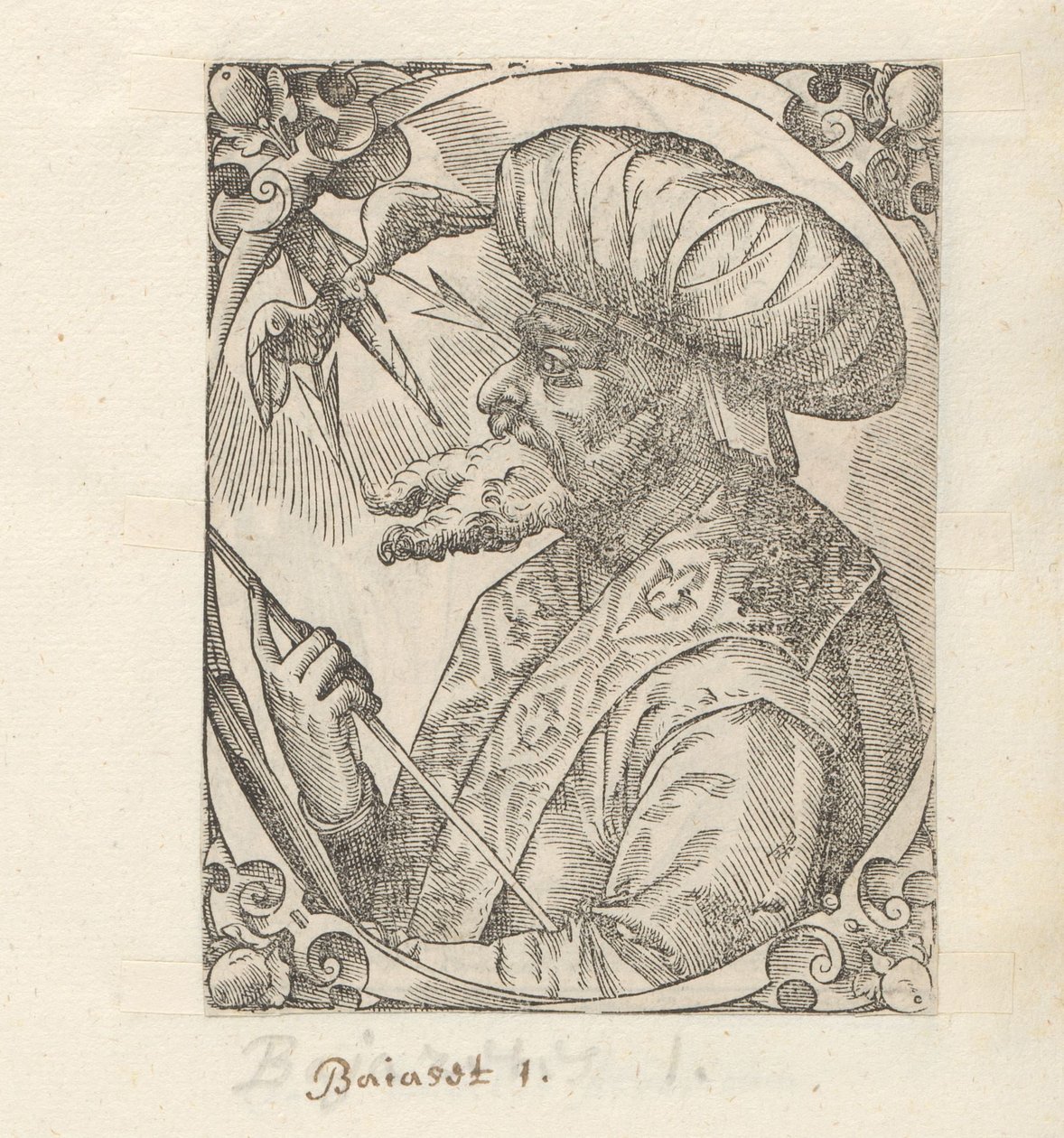 Portrait du sultan Bayezid I - Anonymous
