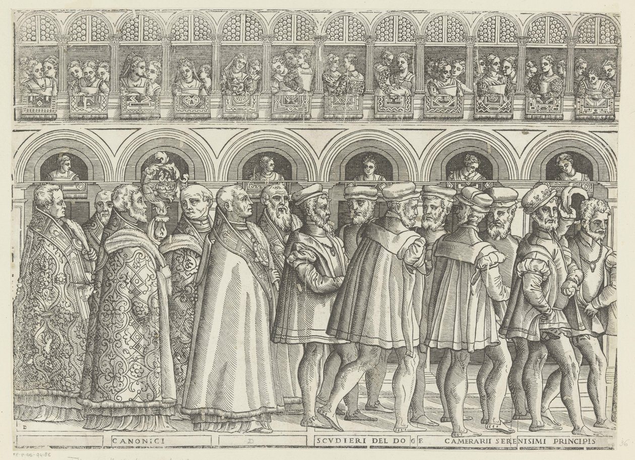 Procession du doge de Venise (cinquième partie) - Anonymous