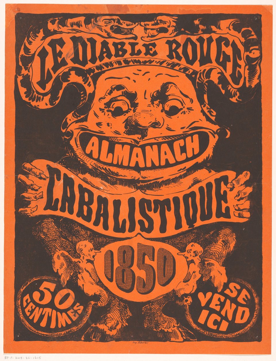 Affiche pour Le Diable Rouge - Anonymous