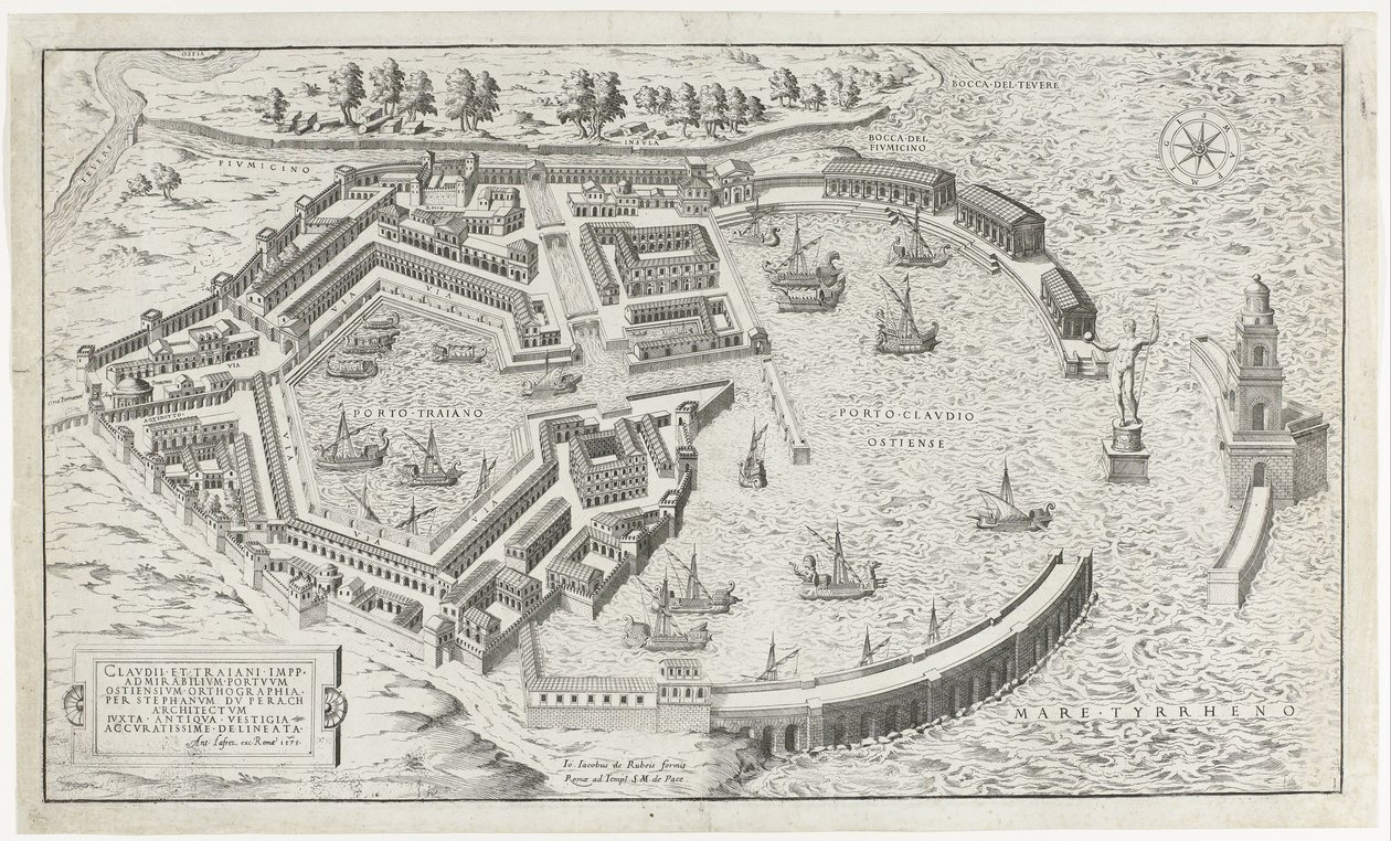 Reconstruction du port antique d