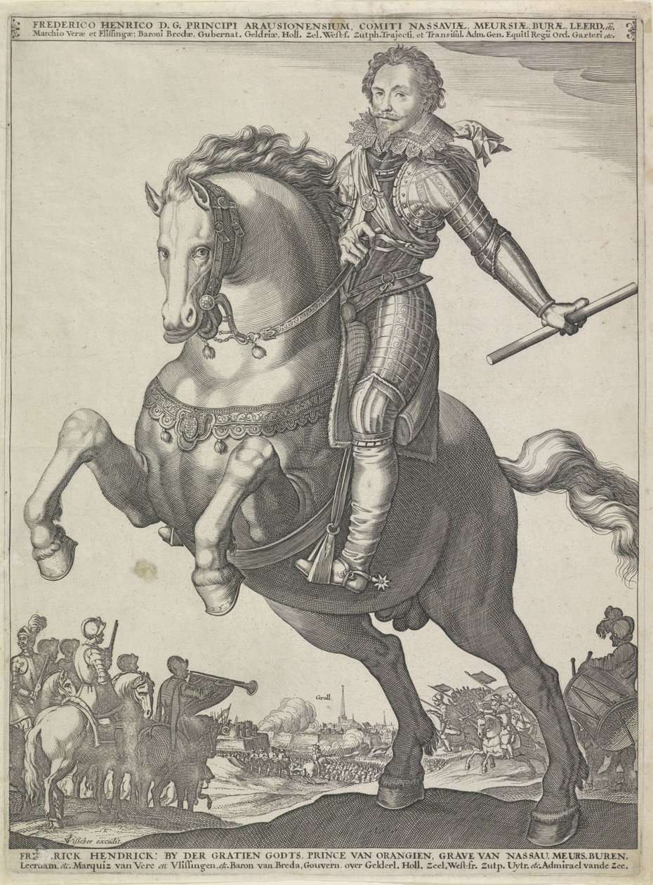 Portrait équestre de Frédéric-Henri, prince d