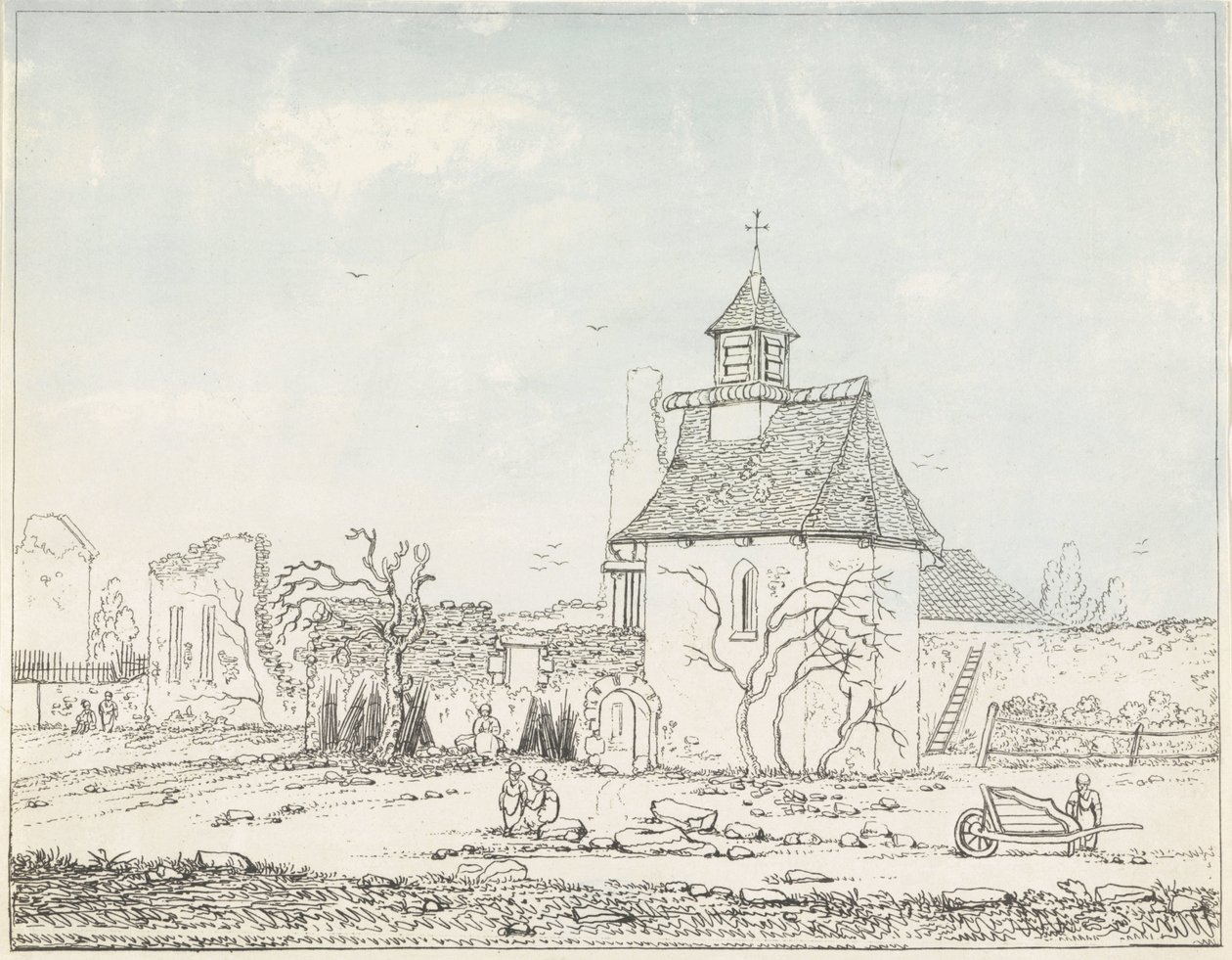 Ruine de Hougoumont - Anonymous