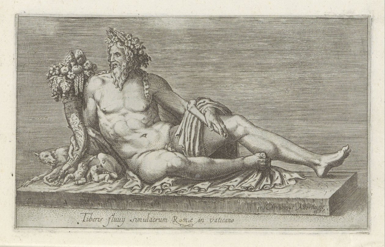 Sculpture du fleuve Tibre - Anonymous