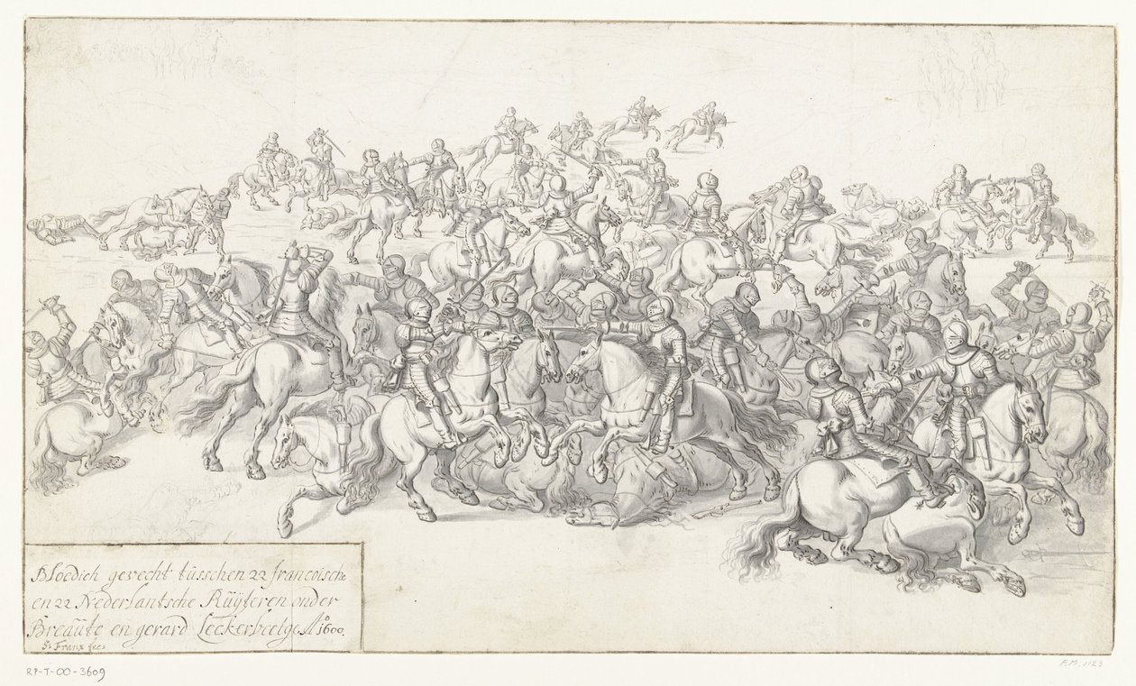 Bataille de Lekkerbeetje, 1600 - Anonymous