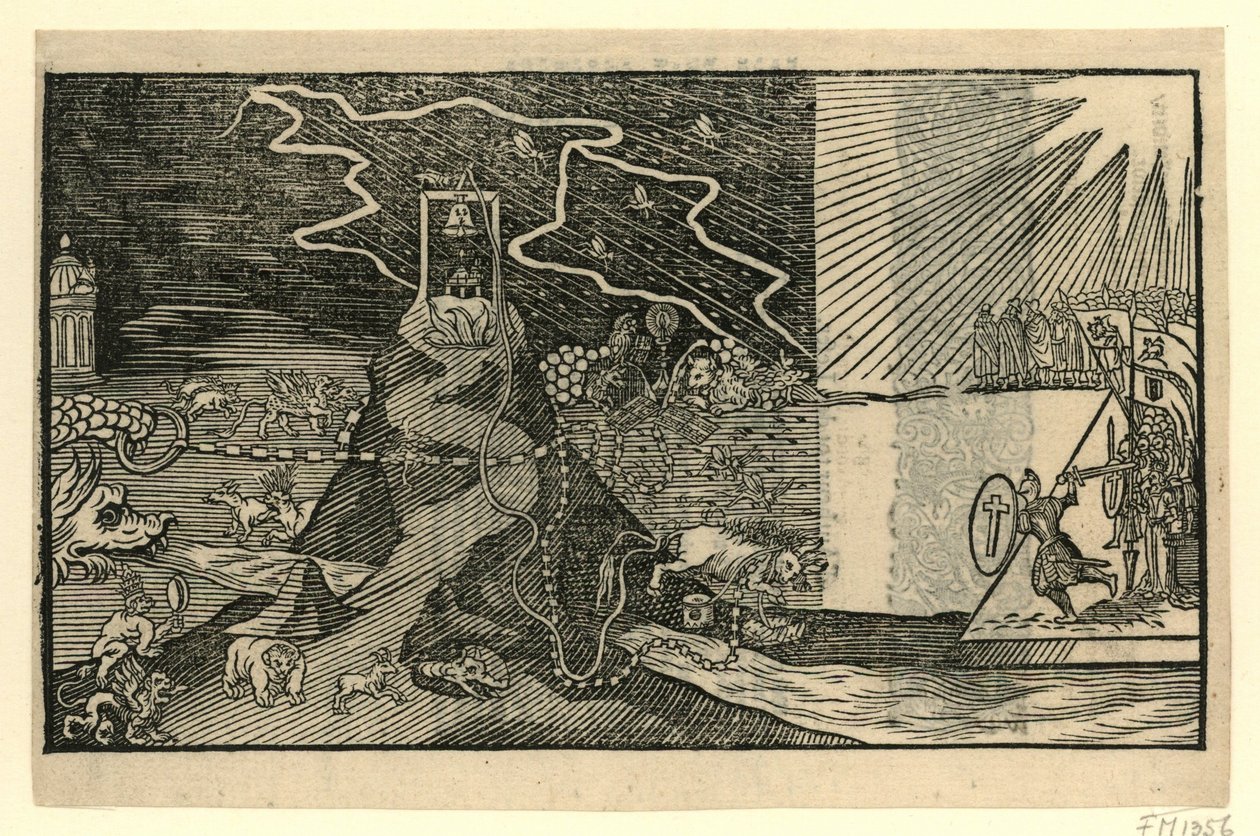 Caricature de Jacobus Taurinus, 1615 - Anonymous
