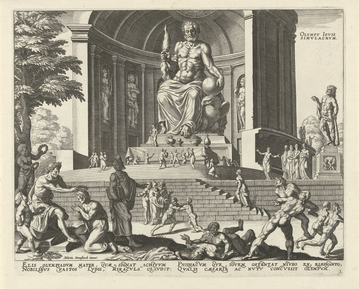 Statue de Zeus à Olympie - Anonymous