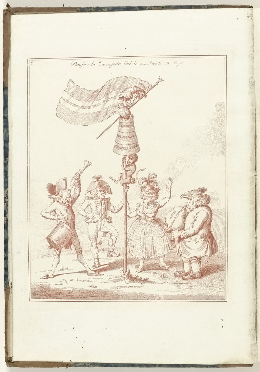 Page de titre de la série : La Régénération de la Hollande, 1795 - Anonymous