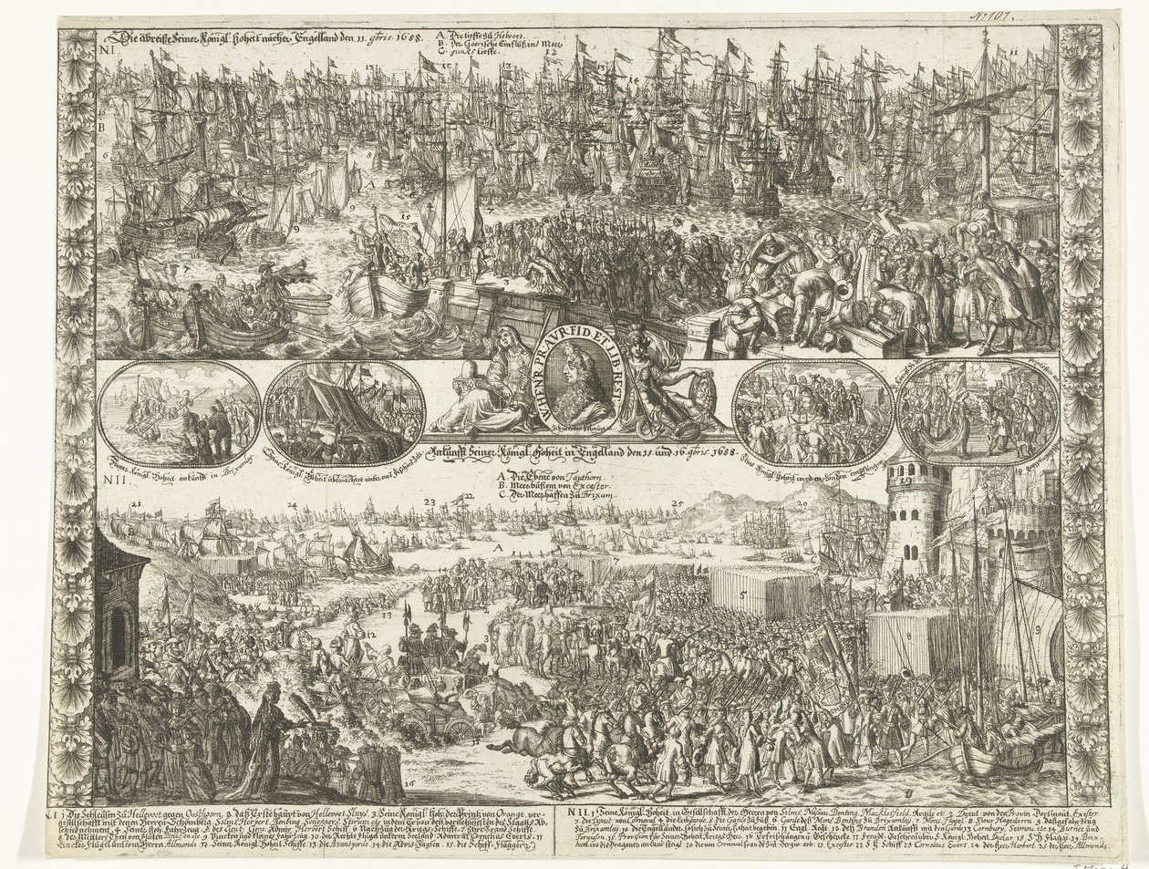 Voyage de Guillaume III en Angleterre, 1688 - Anonymous