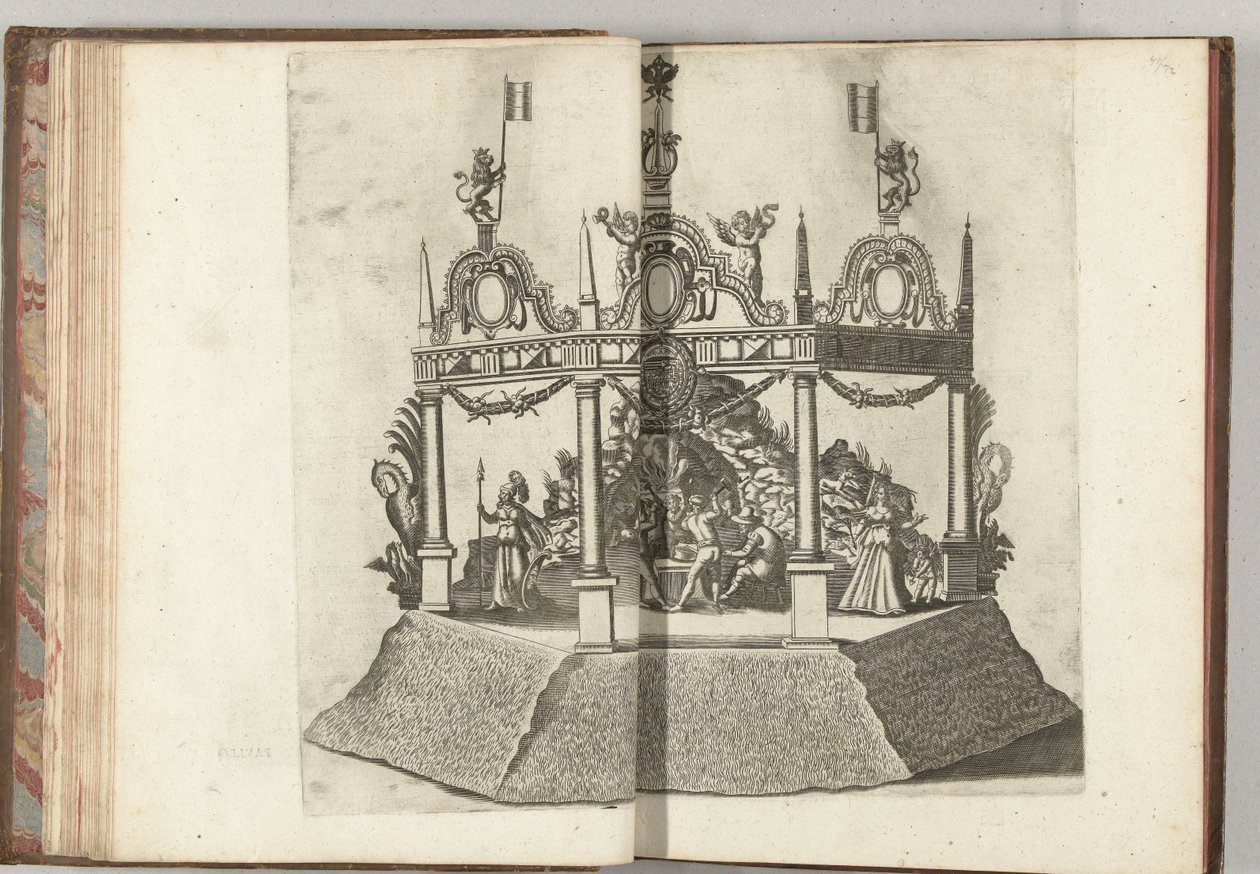 Scène avec la forge de Vulcain, 1594 - Anonymous