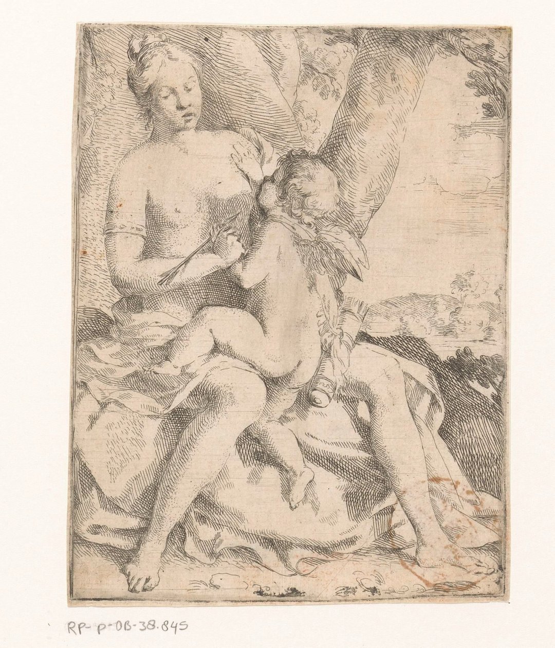 Vénus et Cupidon - Anonymous