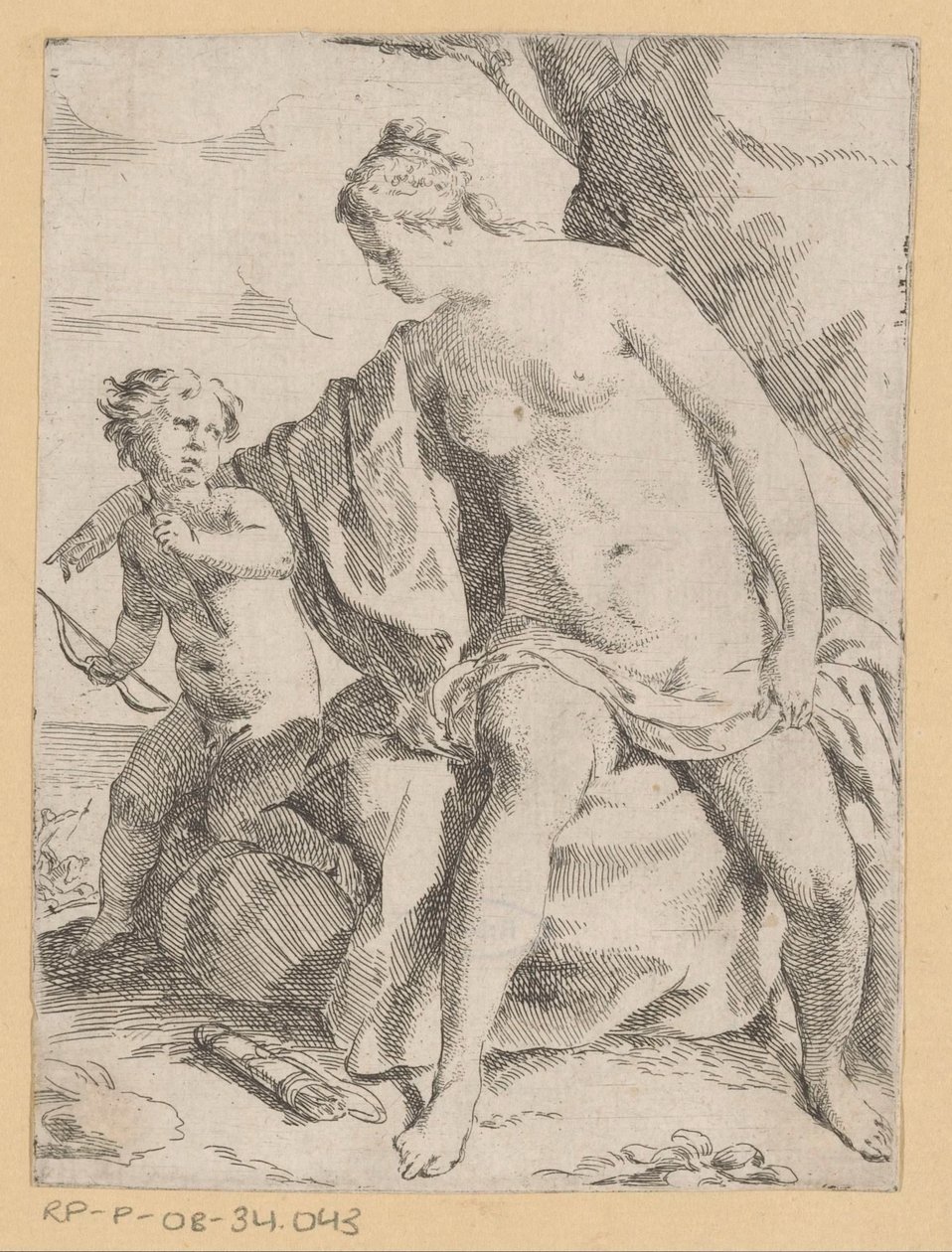 Vénus et Cupidon - Anonymous