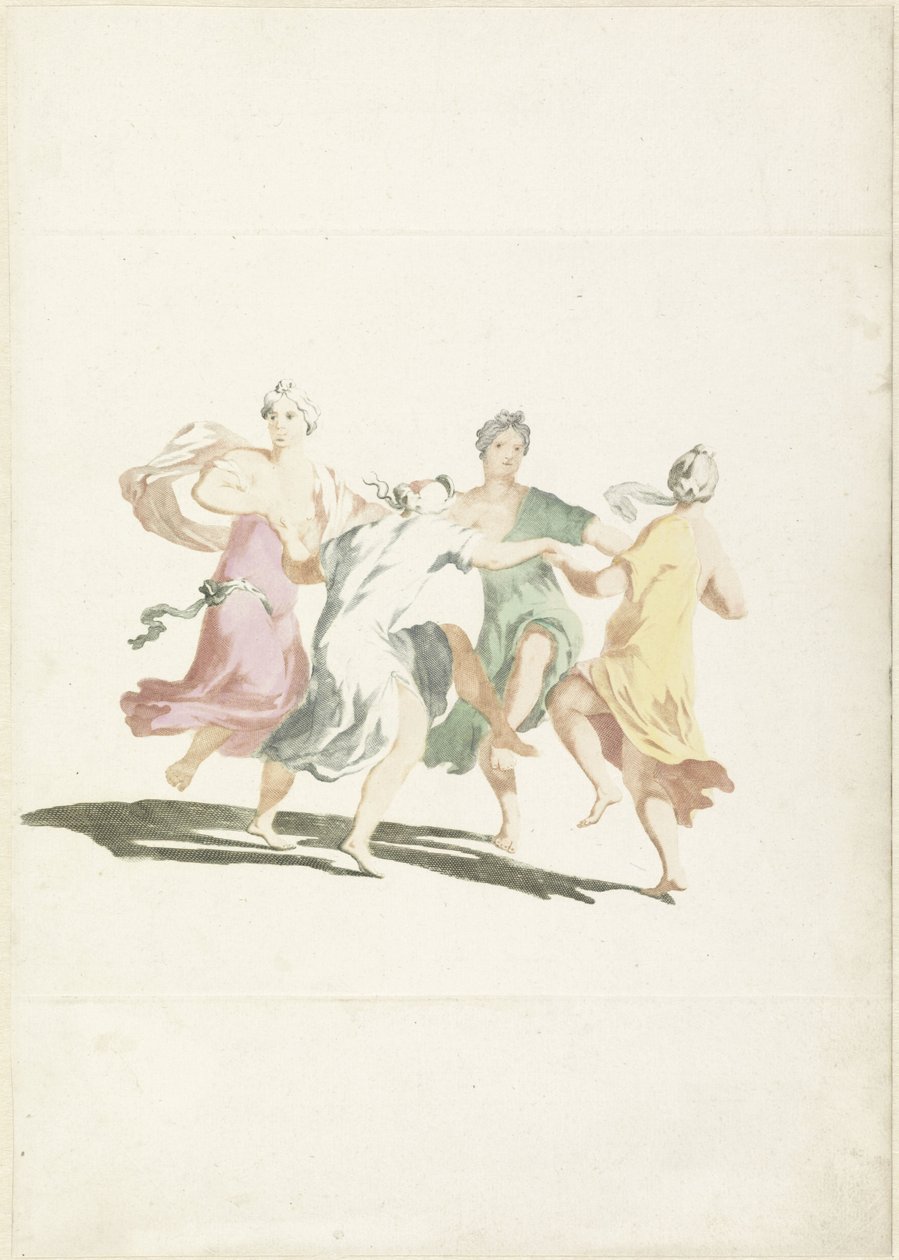 Quatre femmes dansant - Anonymous