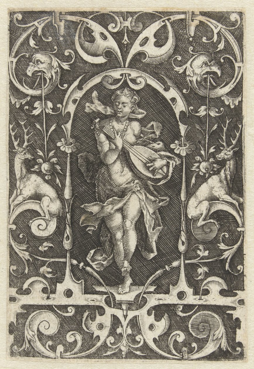 Décoration plate avec l