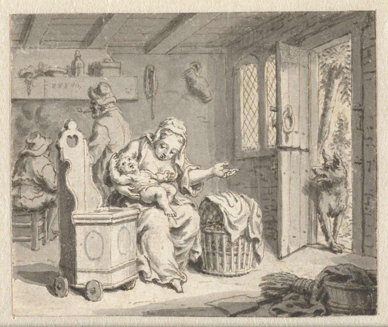 Le loup, la mère et l