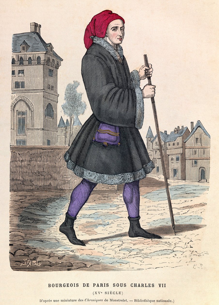 Un bourgeois de Paris sous le règne du roi Charles VII - Anonymous Anonymous