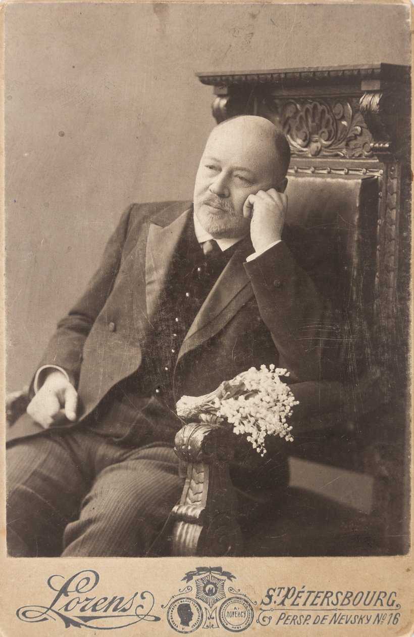 Anatoli Liadov - Portrait du compositeur Anatoly Konstantinovich Lyadov (1855-1914) - Anonyme - Anonymous Anonymous