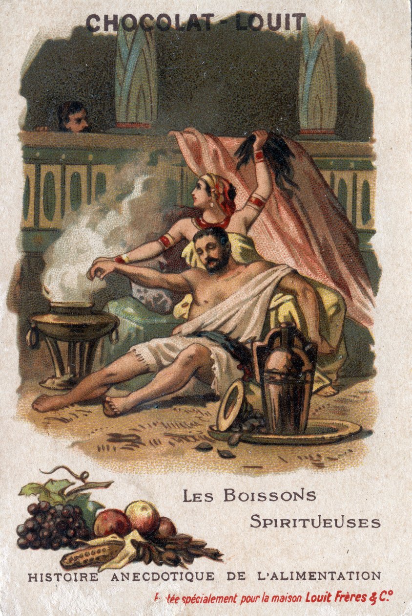 Histoire anecdotique de la nourriture : boissons spiritueuses (boissons fermentées). Samson, sous l