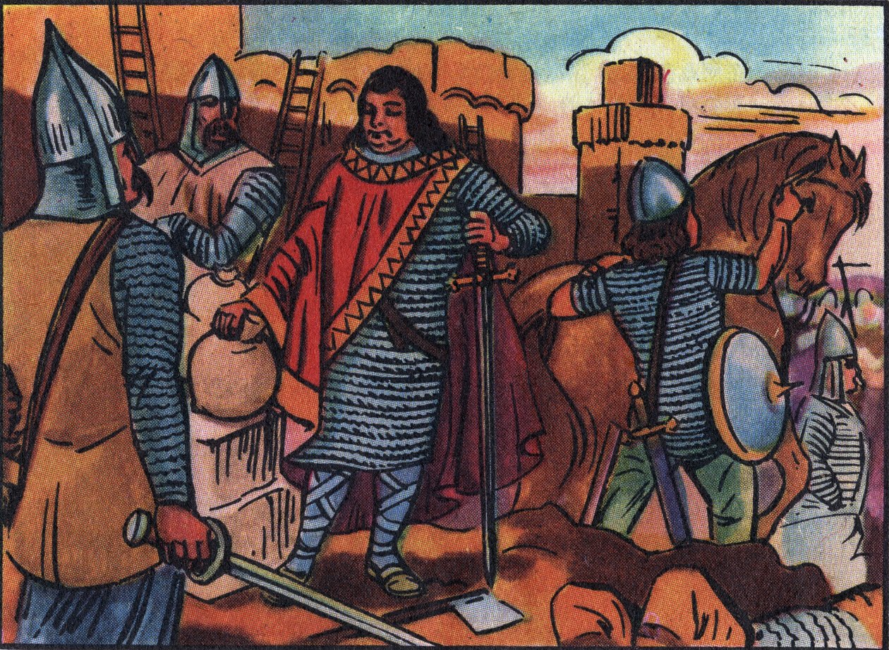 Charles dit "Le Gros", dynastie carolingienne, régna de 884 à 887. N